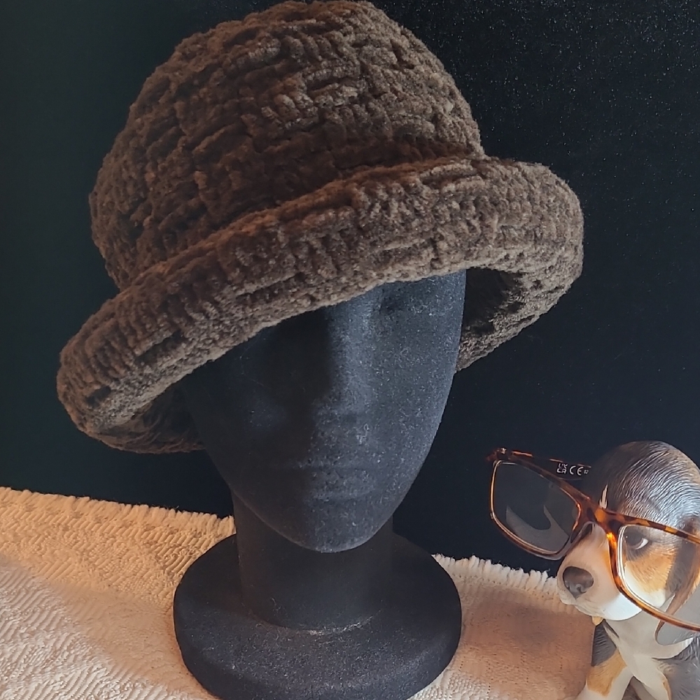 Scala Gal Brown Textured Women's Hat